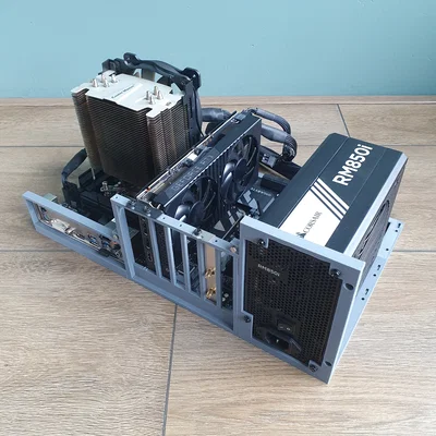 Khung máy tính ATX cơ bản / Test bench dạng mở
