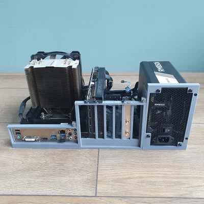 Khung máy tính ATX cơ bản / Test bench dạng mở