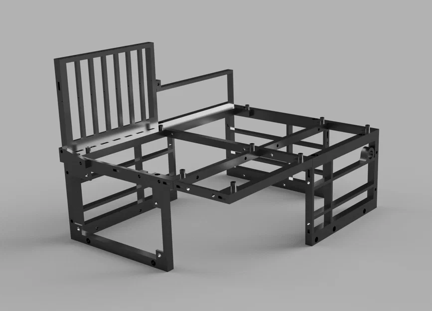 Khung Test Bench ATX 3D - Giải pháp lắp ráp linh kiện PC chuyên nghiệp - Image 1