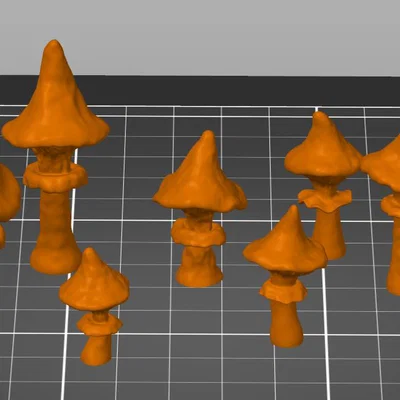 Nấm - CfE 3D Nature Set Expansion