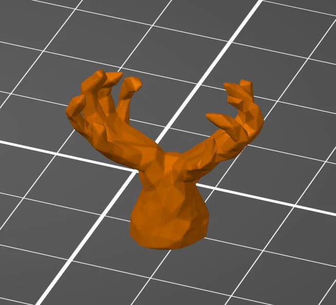 Chiral Crystal Hand Plant - Mở rộng cho bộ địa hình 3D Clash for Eternia - Image 1