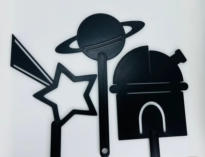 Rối bóng chủ đề không gian - Image 2