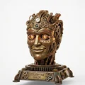 Mô hình Steampunk Golem 3D độc đáo để trang trí - Thumbnail 1