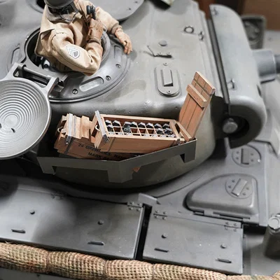 Hộp gỗ đựng lựu đạn MK1A1 thời Thế chiến II (tỉ lệ 1/6)