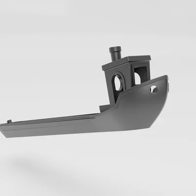 Long Benchy: Mô hình tàu kéo 3D độc lạ cho mọi máy in