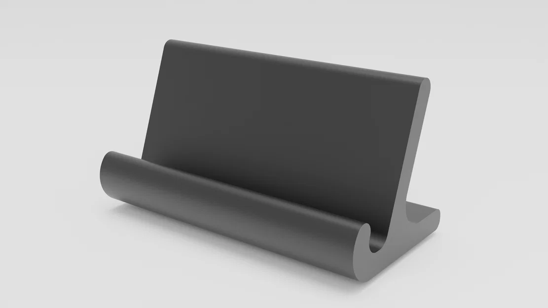 Giá đỡ điện thoại để bàn đơn giản - Phụ kiện in 3D hữu ích - Image 1