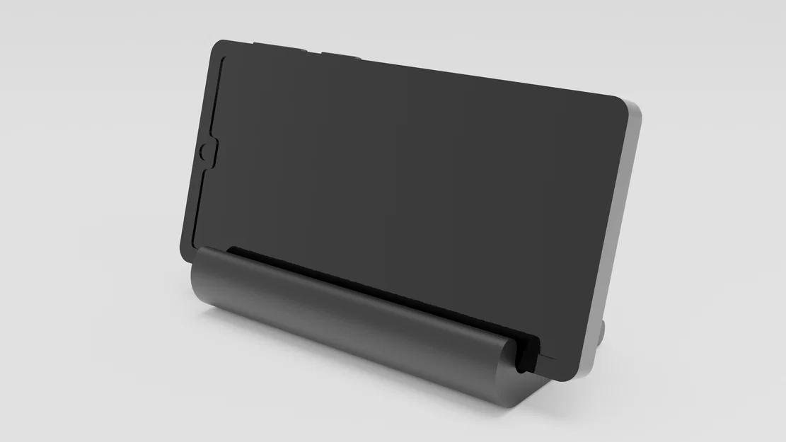 Giá đỡ điện thoại để bàn đơn giản - Phụ kiện in 3D hữu ích - Image 2