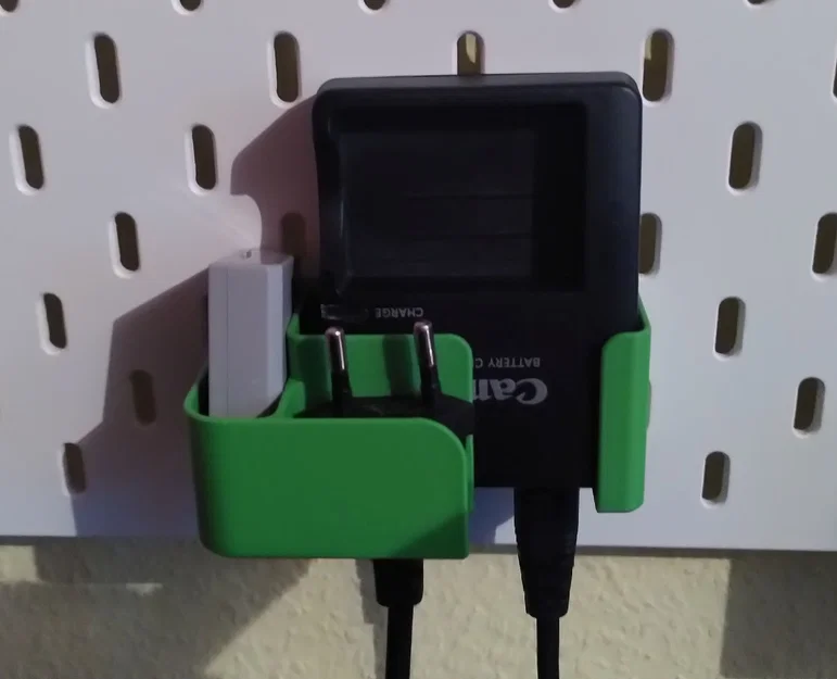 Giá treo bộ sạc pin Canon LC-E5 cho bảng treo tường SKADIS - Image 1