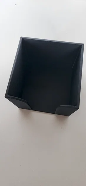 Hộp Đựng Giấy Ghi Chú Hình Khối Tối Giản - V2 (Thành Dày 3.5mm) - Image 3