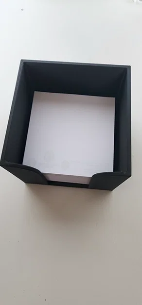 Hộp Đựng Giấy Ghi Chú Hình Khối Tối Giản - V2 (Thành Dày 3.5mm) - Image 4