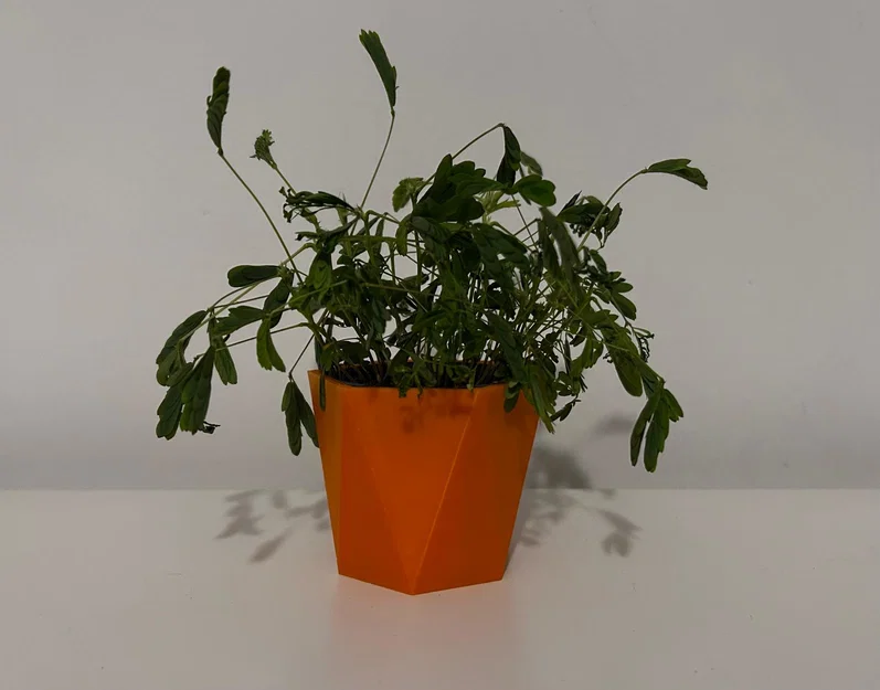 Chậu cây hình học Triangle Flowerpot - Thiết kế 3D hiện đại - Image 2