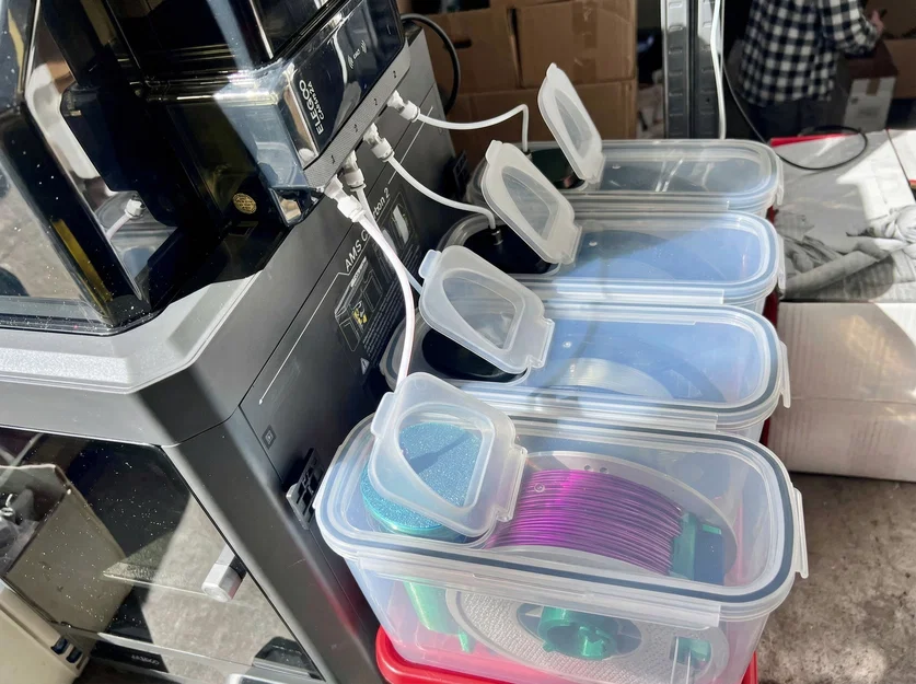 Hệ thống Khay Đựng và Giá Đỡ Cuộn Nhựa Elegoo Centauri Carbon2 - Image 1