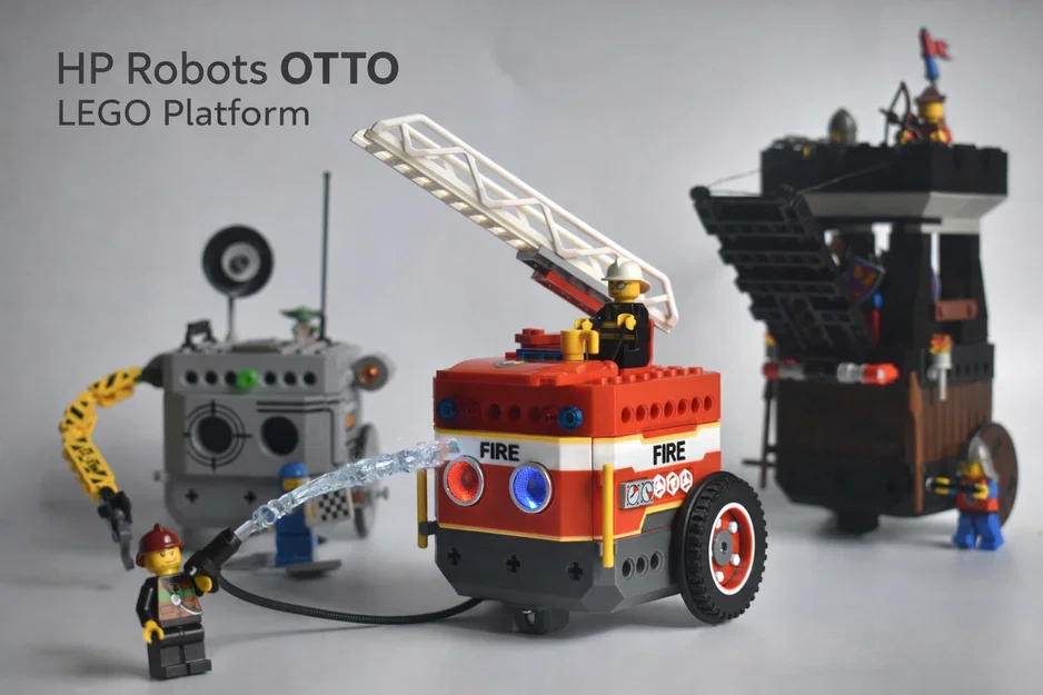 HP Robots OTTO LEGO Platform – Hệ thống mô-đun lắp ráp sáng tạo - Image 1