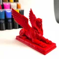 Mô hình Nhân sư (Sphinx) Ai Cập cổ đại - Thumbnail 3