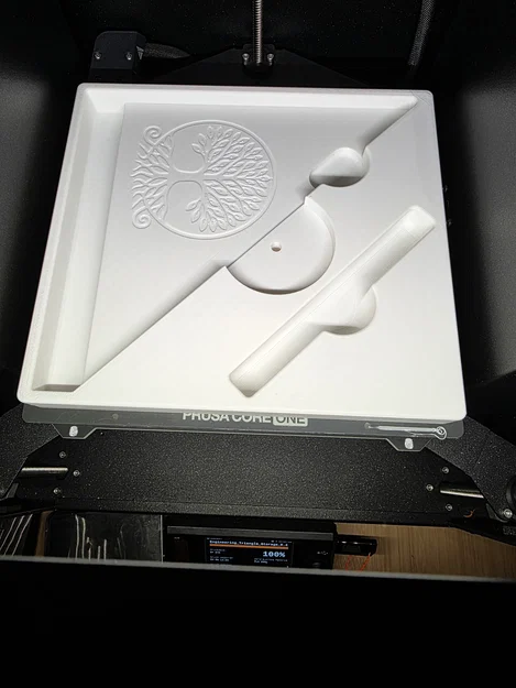 Giá treo tường cho thước ke góc và ống cắm bút - Image 3