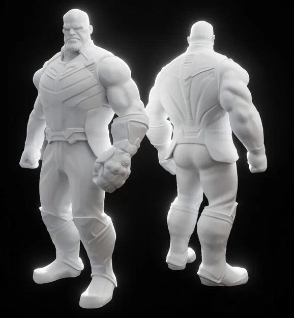 Mô hình nhân vật Thanos 3D - Đồ chơi sưu tầm cực ngầu - Image 1