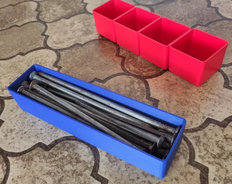 Khay 4x1 cho hộp đựng dụng cụ Allit EuroPlus (216x54x45mm) - Image 1