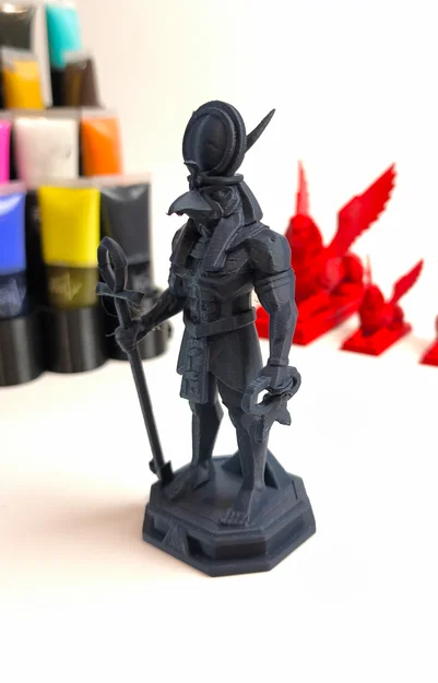 Mô hình 3D Thần Ra Ai Cập - Image 1