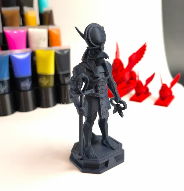 Mô hình 3D Thần Ra Ai Cập - Image 2