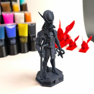 Mô hình 3D Thần Ra Ai Cập