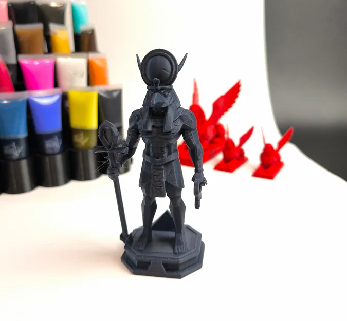 Mô hình 3D Thần Ra Ai Cập - Image 3