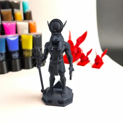 Mô hình 3D Thần Ra Ai Cập