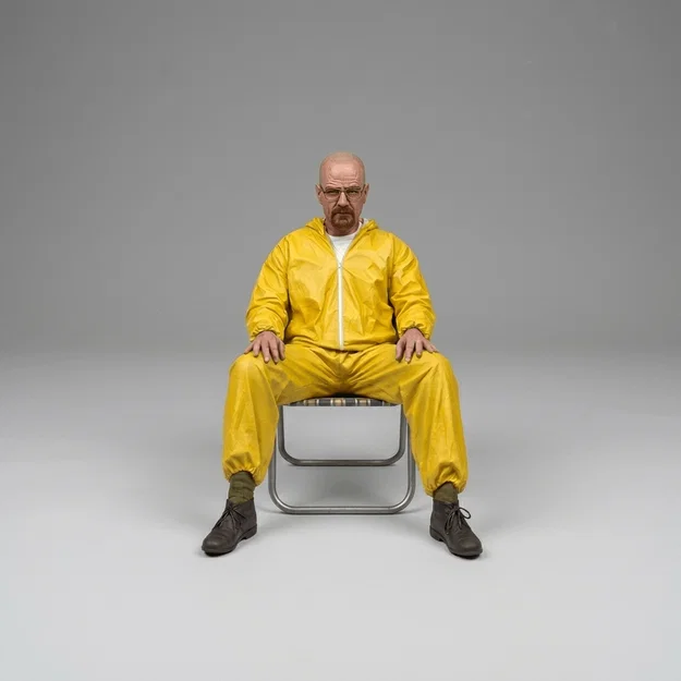 Mô hình 3D Walter White - Breaking Bad ấn tượng cho fan - Image 1
