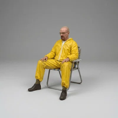 Mô hình 3D Walter White - Breaking Bad ấn tượng cho fan