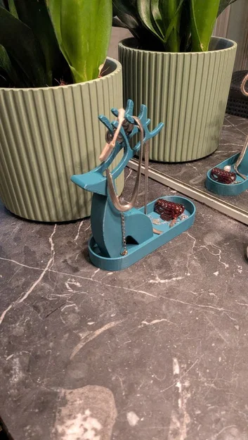 Giá treo trang sức hình Hươu – Khay để nhẫn và phụ kiện - Image 1