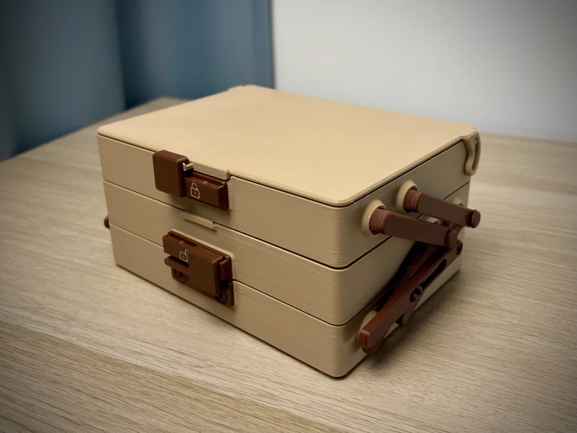 Hộp Đựng Tilt Box Organizer | Gridfinity 4x3 | Khóa Trượt - Image 3