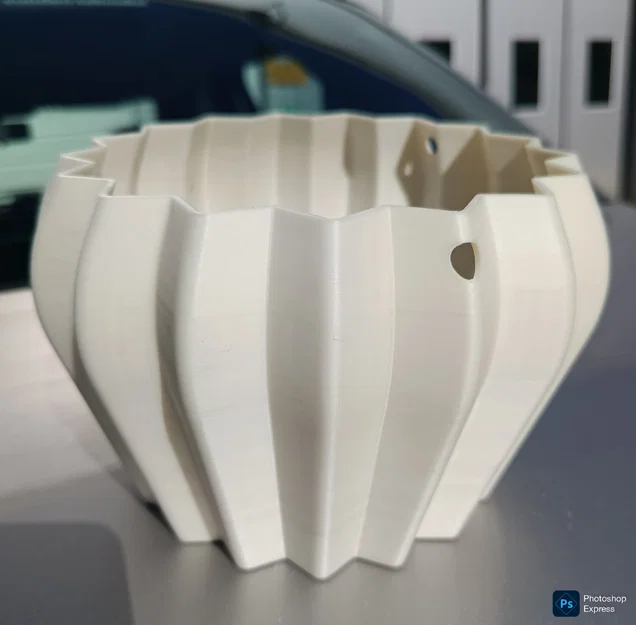 Mẫu chậu hoa treo tường 3D thiết kế hiện đại và tinh tế - Image 1