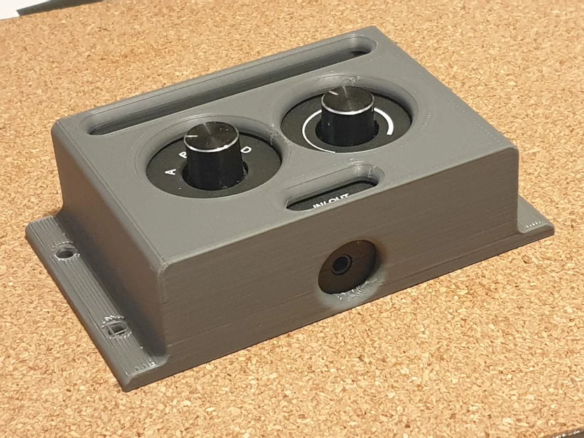 Giá đỡ bàn cho bộ chuyển/chia âm thanh 4 cổng (Lắp dưới hoặc trên mặt bàn) - Image 5