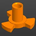 Khớp nối trục xoay lò vi sóng Vitek - File in 3D sửa chữa tại nhà - Thumbnail 1
