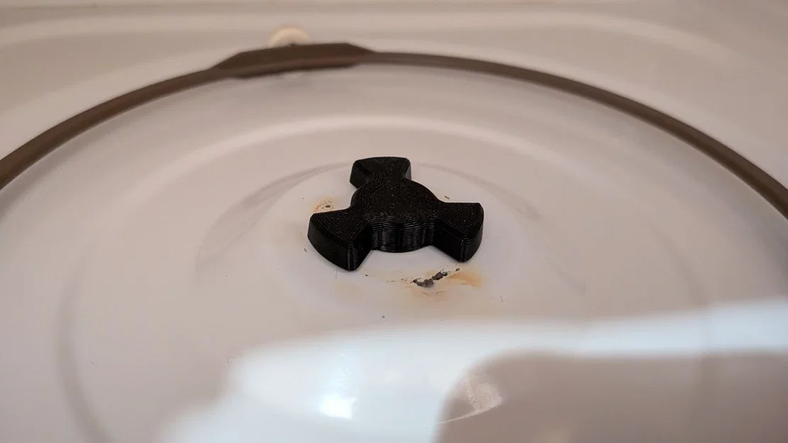 Khớp nối trục xoay lò vi sóng Vitek - File in 3D sửa chữa tại nhà - Image 3