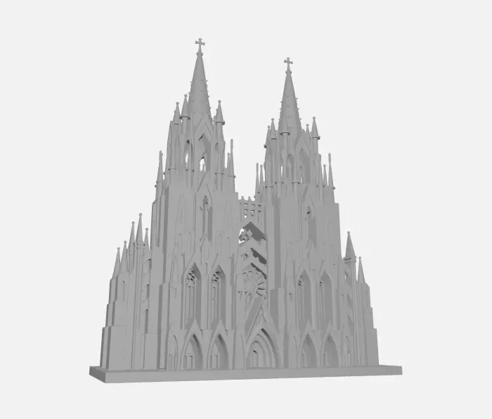 The Gothic Zenith | Mô hình tháp nhà thờ Gothic siêu chi tiết - Image 3