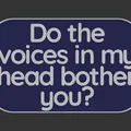 Bảng hiệu: Mấy giọng nói trong đầu có làm phiền bạn không? - Thumbnail 3