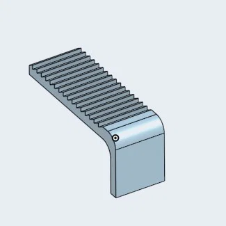 Kẹp treo rèm xếp Gardinia (Gardinia Plissee Clamp) - Phụ kiện 3D tiện lợi