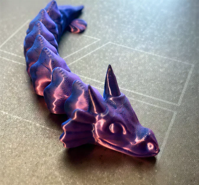 Mini Articulated Dragon - Mô hình rồng khớp nối mini - Image 1