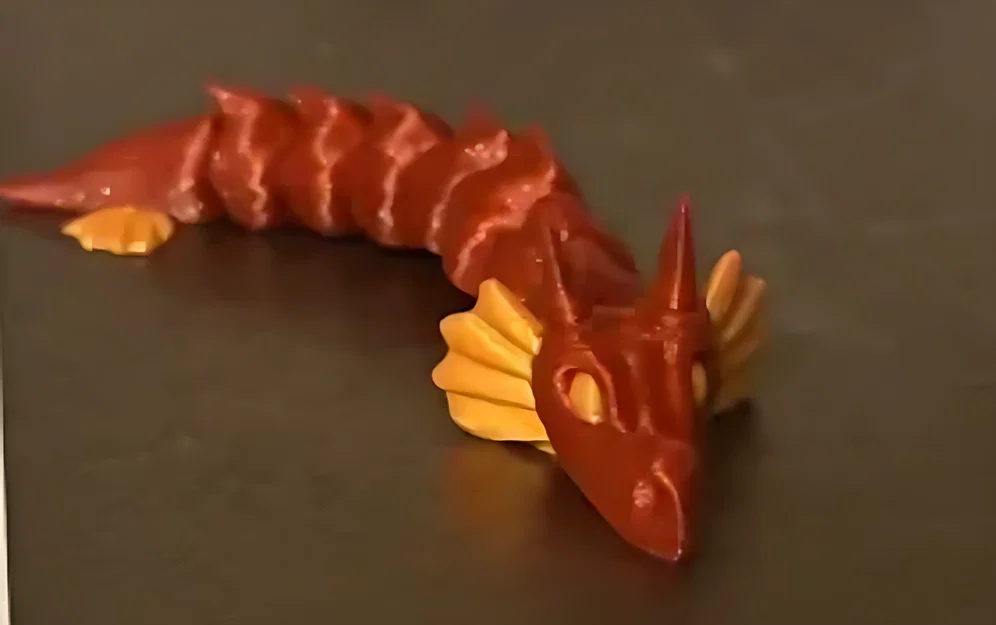 Mini Articulated Dragon - Mô hình rồng khớp nối mini - Image 2