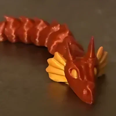 Mini Articulated Dragon - Mô hình rồng khớp nối mini