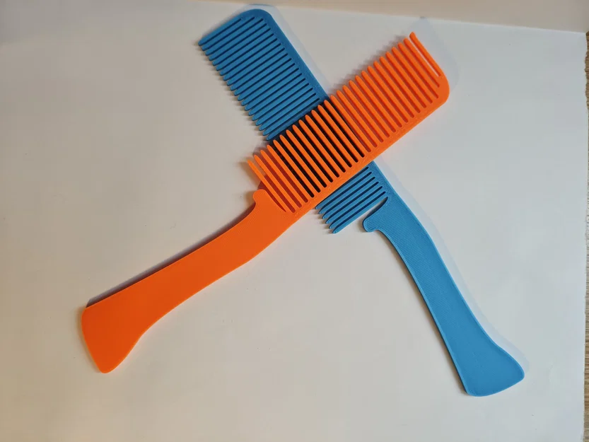 Tự in lược chải tóc (Hairbrush) nhỏ gọn, tiện lợi bằng máy in 3D - Image 1