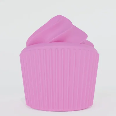Mô hình cupcake in 3D dễ thương