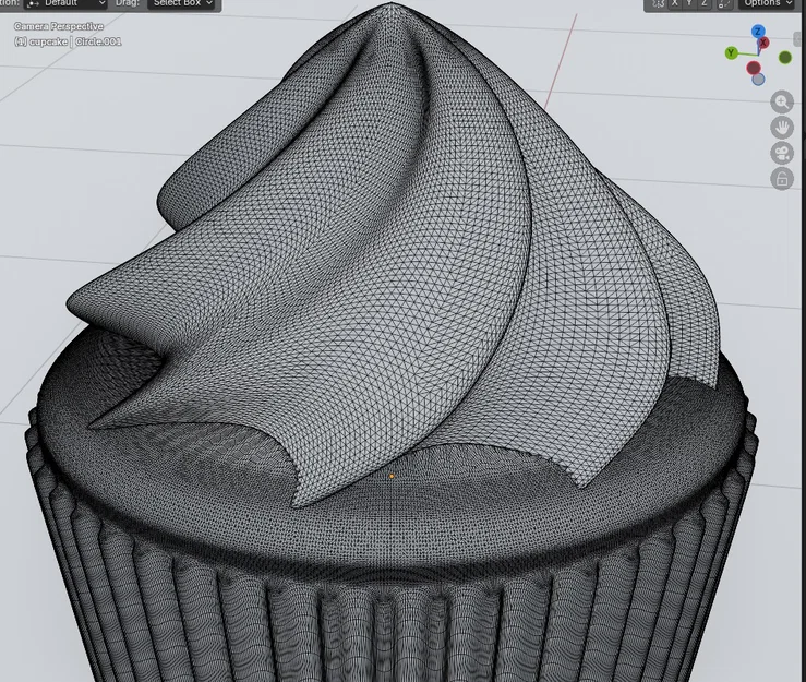 Mô hình cupcake in 3D dễ thương - Image 5