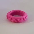 NHẪN XOAY FIDGET RING HÌNH TRÁI TIM (HEARTS) - Thumbnail 1