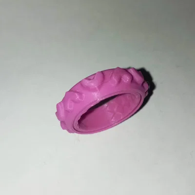 NHẪN XOAY FIDGET RING HÌNH TRÁI TIM (HEARTS)