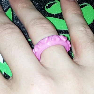 NHẪN XOAY FIDGET RING HÌNH TRÁI TIM (HEARTS)
