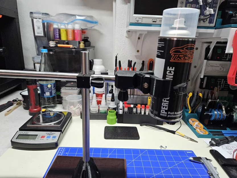 Giá đỡ kèm kẹp cho máy khò nhiệt YIHUA 959D-II - Image 3