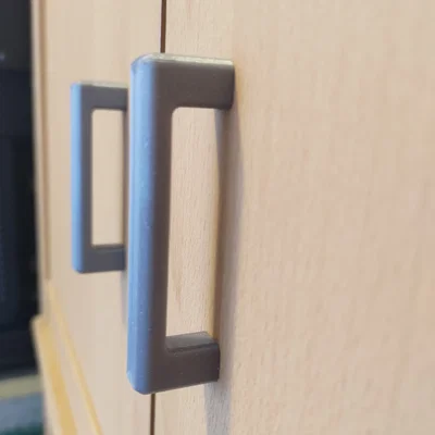 Tay nắm cửa tủ phong cách tối giản và hiện đại