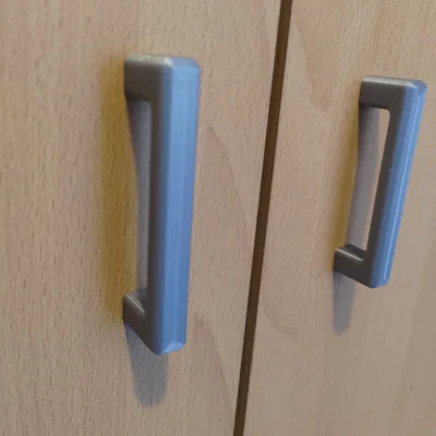 Tay nắm cửa tủ phong cách tối giản và hiện đại