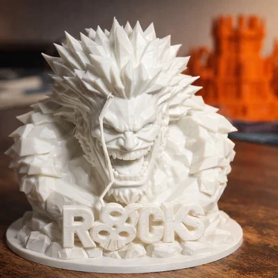 Mô hình tượng bán thân Rocks D. Xebec One Piece - File in 3D đẹp